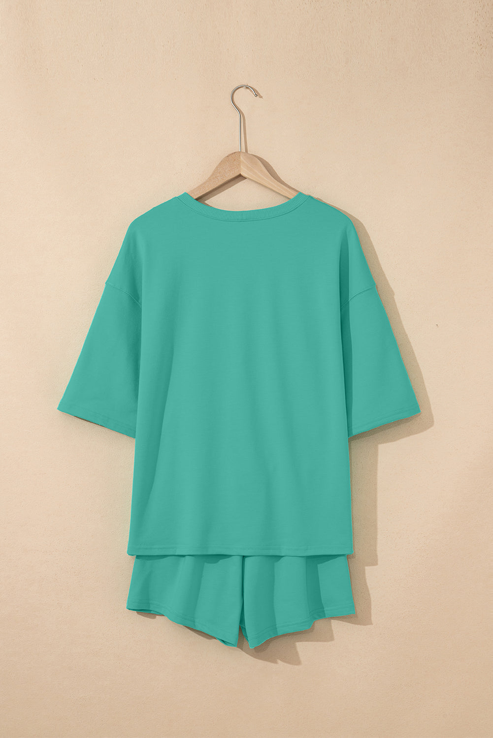 ποΈ Loungewear Set β Zachte V-hals Top & Shorts met Pockets