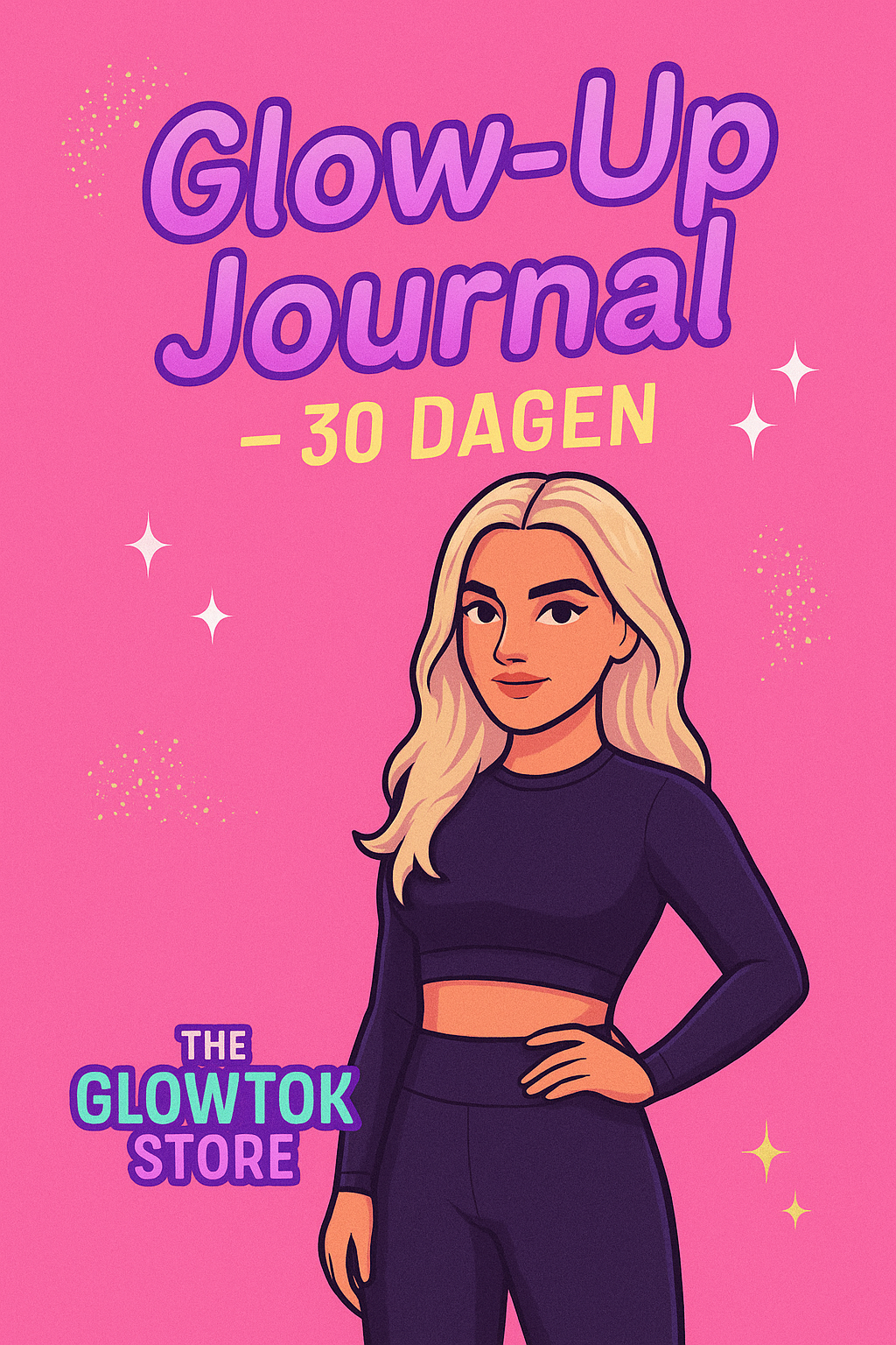 Glow-Up Journal – 30 Dagen Zelfzorg Boost (Digitale Download)