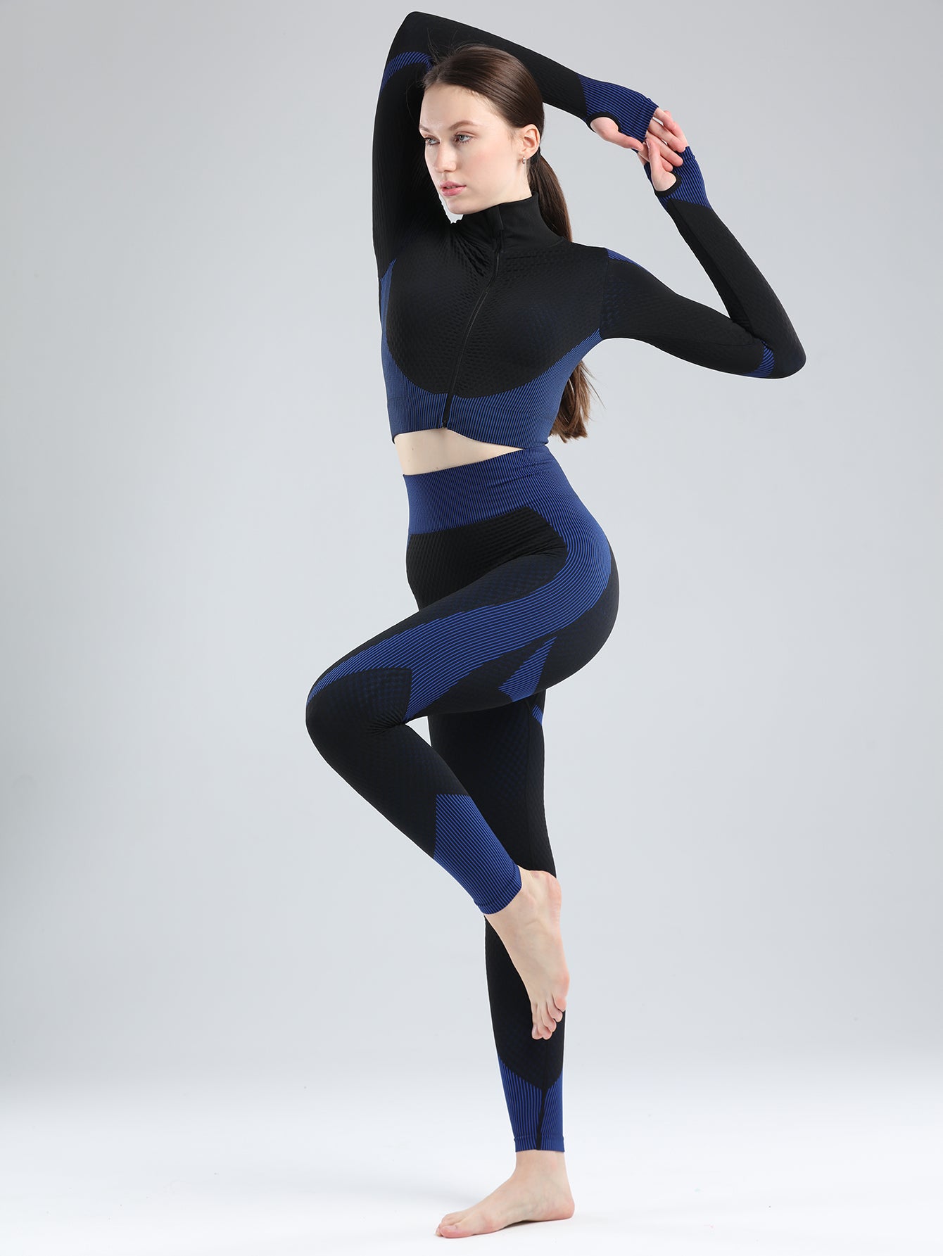 ๐ค GlowFlex Shape Jegging โ High Stretch Color Block Fit