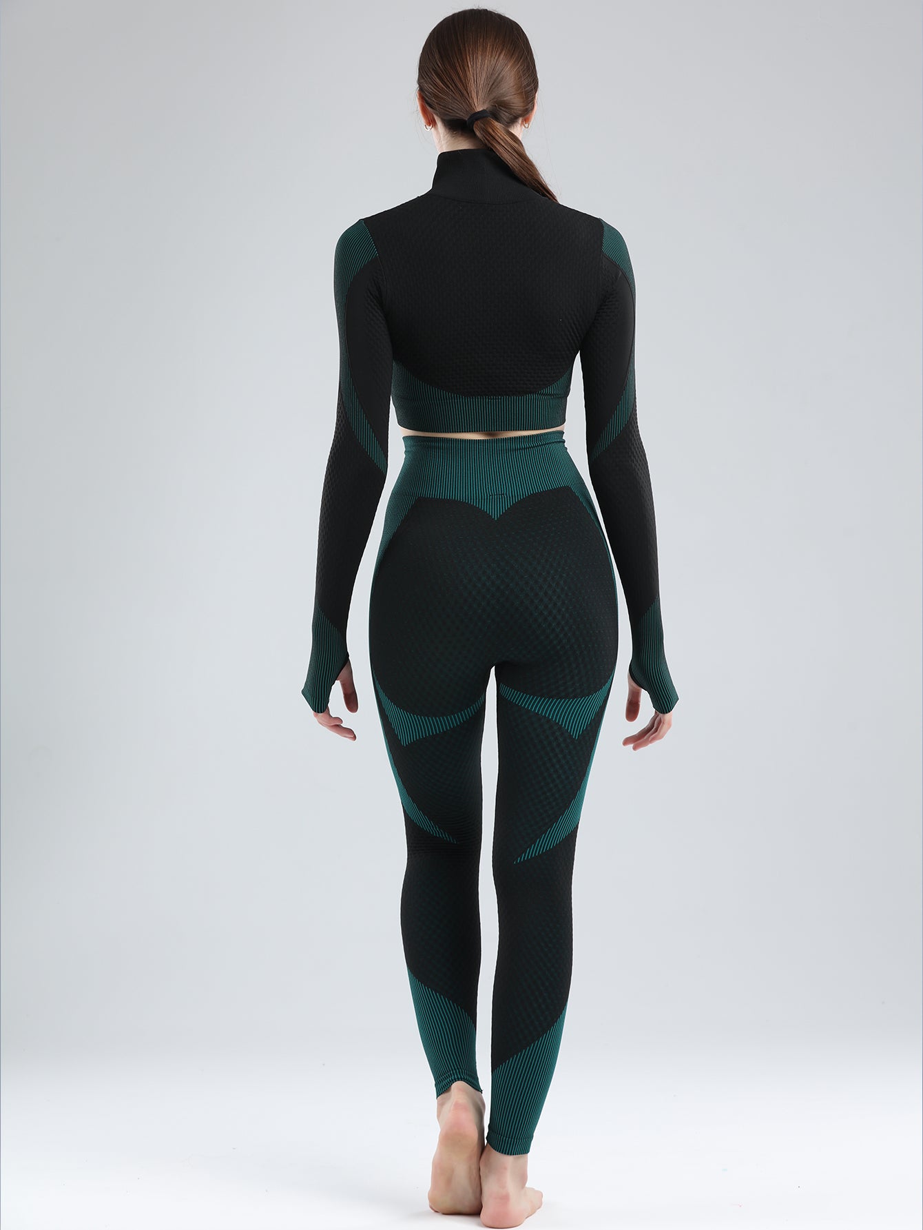 ๐ค GlowFlex Shape Jegging โ High Stretch Color Block Fit