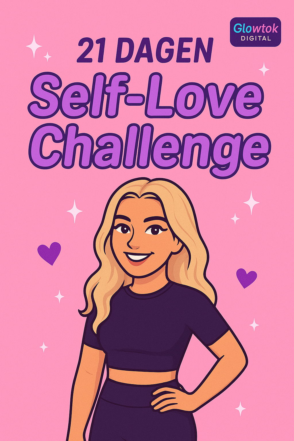 21 Dagen Self-Love Challenge – Werkboek (Digitale Download)