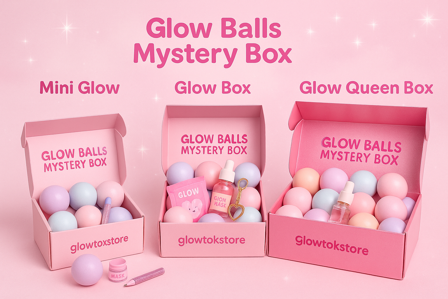 Glow Balls mystery boxen