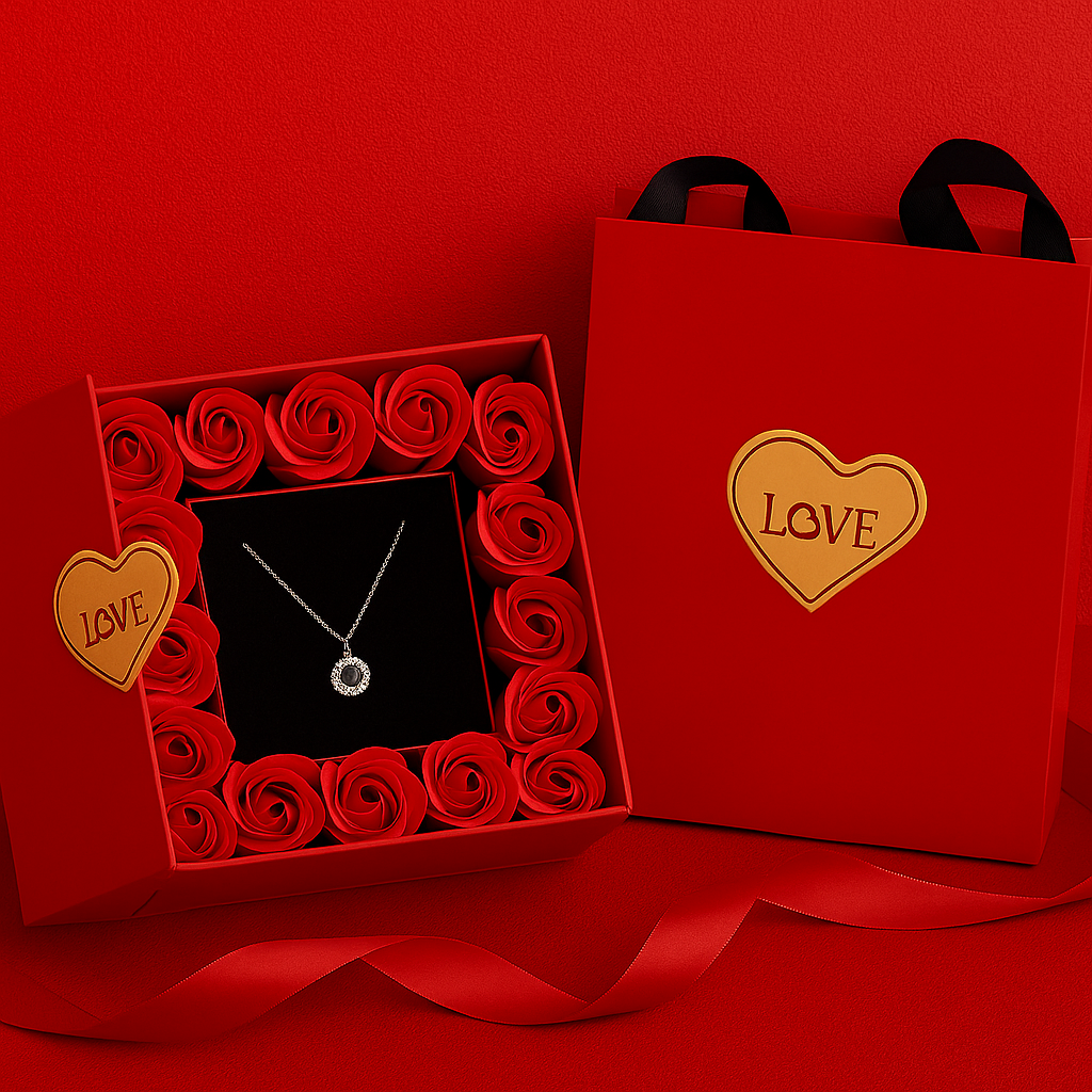 ๐ "Forever Love" Sieradenset in Luxe Rozen Giftbox ๐