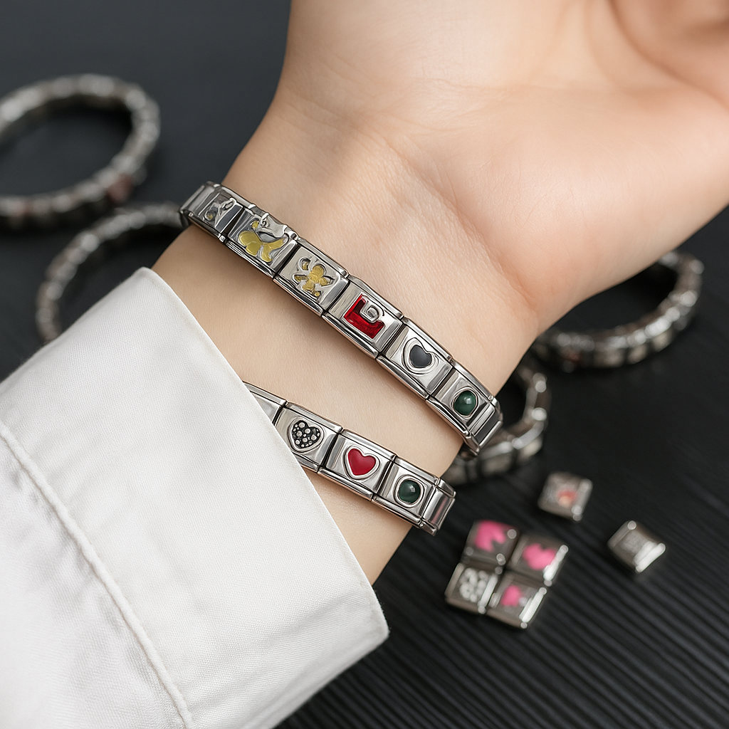 ✨ Italian Style Charm Armbanden – Jouw verhaal in schakels