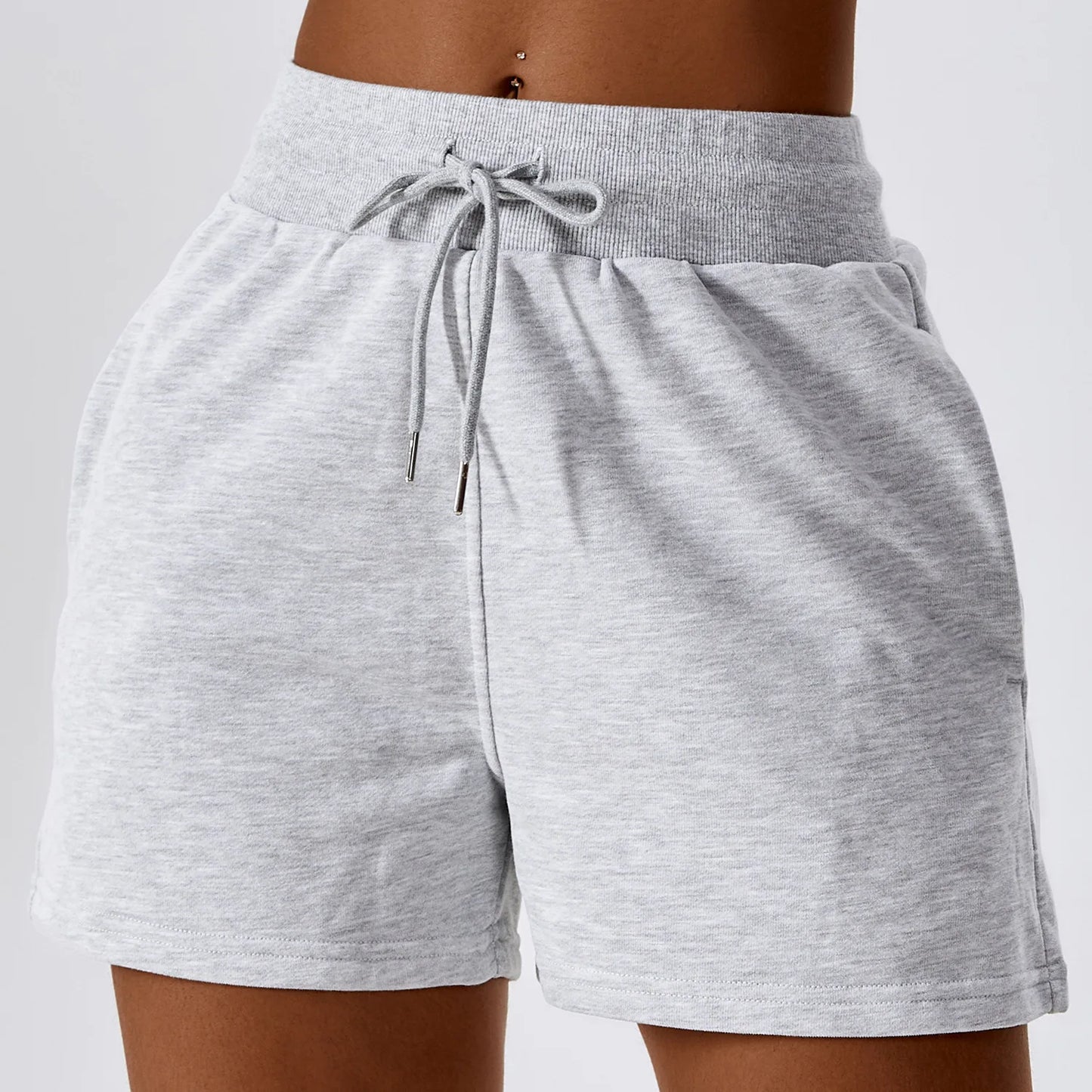 Prachtige GlowFit Set โ Hoodie & Shorts in Cotton Blend