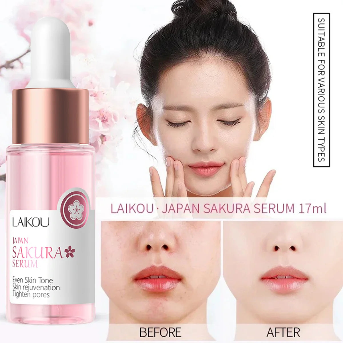 Cherry Blossom Sakura Glow Serum Essence