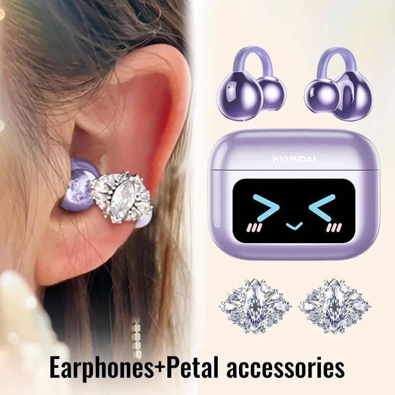 💎 NR 1 viral tiktok Luxe Touch Earbuds – Sieraad & Geluid in Eén draag ze ook omdat je ze mooi vind!
