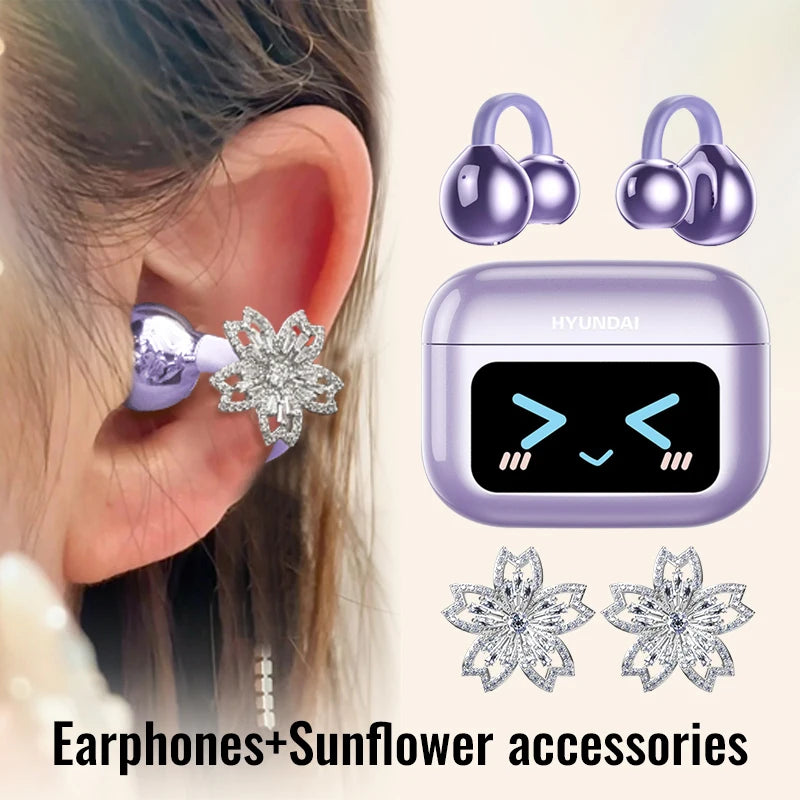 💎 NR 1 viral tiktok Luxe Touch Earbuds – Sieraad & Geluid in Eén draag ze ook omdat je ze mooi vind!