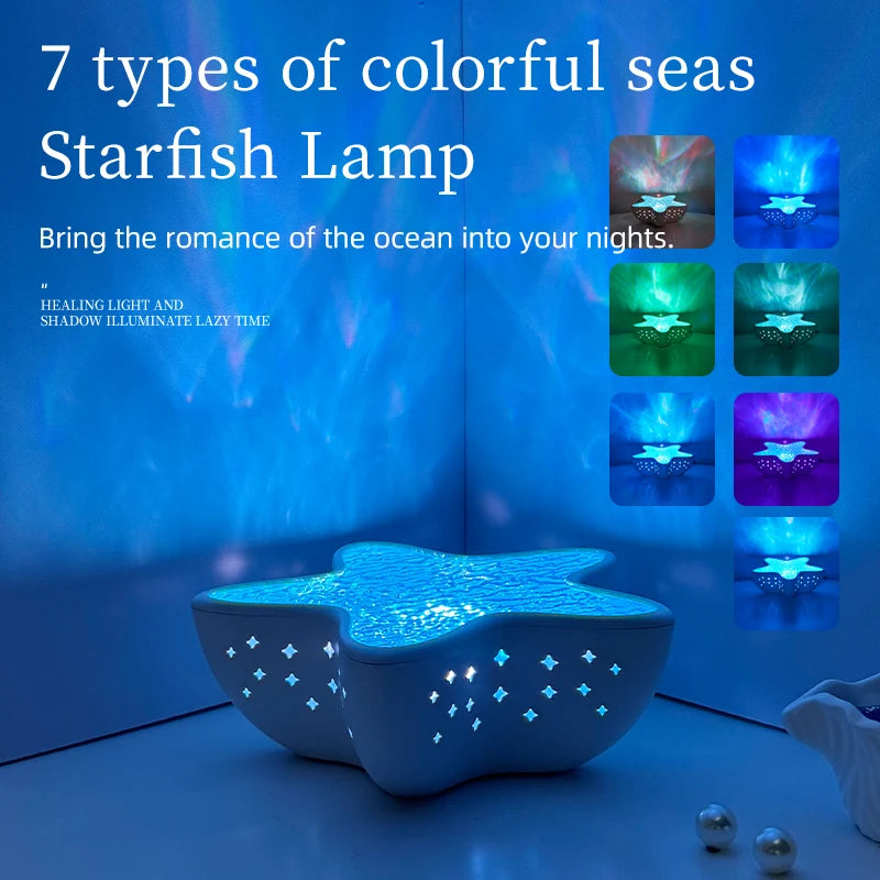 πβ¨ Starfish Ocean Projector Lamp β Haal de zee in je kamer