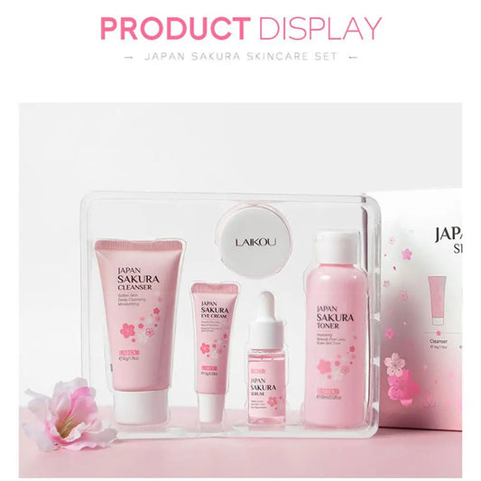 5/3pcs/Set Sakura Skin Care Set