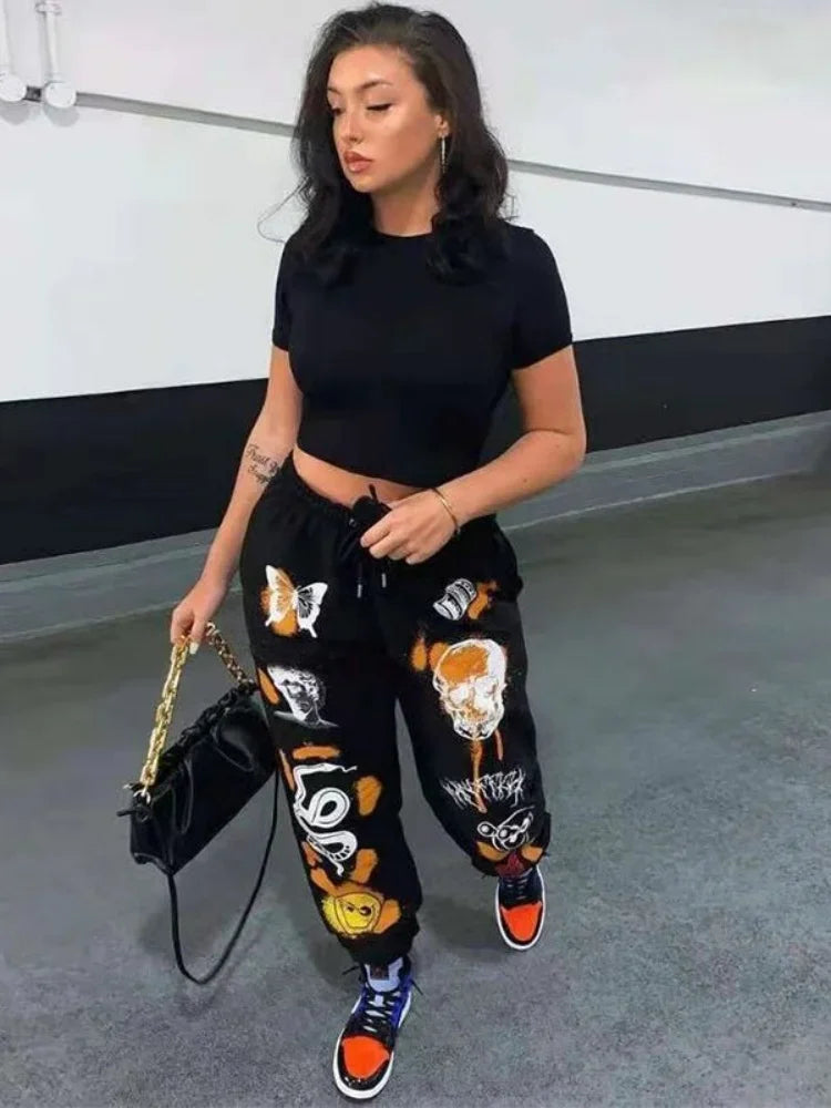 🧸 Y2K Cartoon Vibe Joggers – Be Bold. Be Playful. Be You.