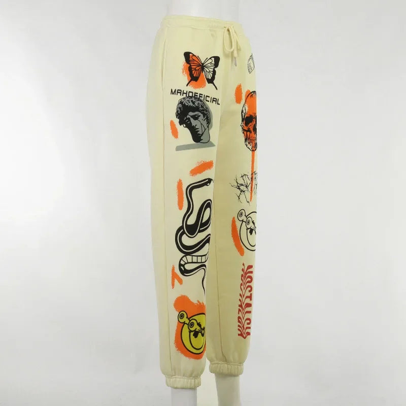🧸 Y2K Cartoon Vibe Joggers – Be Bold. Be Playful. Be You.