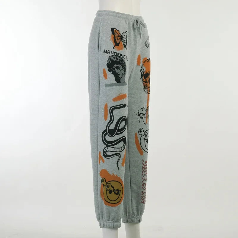 🧸 Y2K Cartoon Vibe Joggers – Be Bold. Be Playful. Be You.