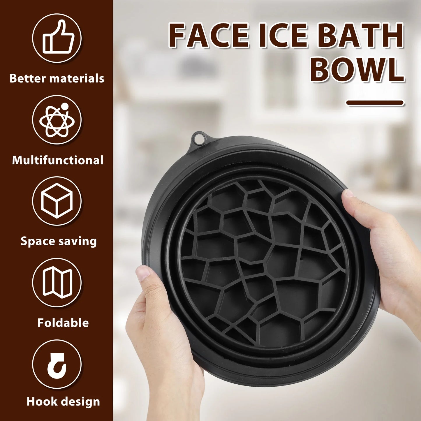 Wil jij er ook 10 jaar jonger uitzien met dit magische ijsbadje… face bowl hello new me ✨