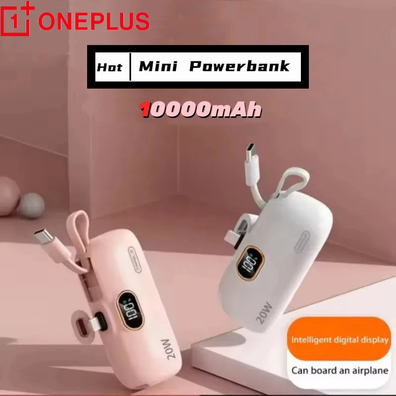 Telefoon snel leeg? 22.5W SuperCharge Powerbank – Stijlvol, Snel & Ready To Go!