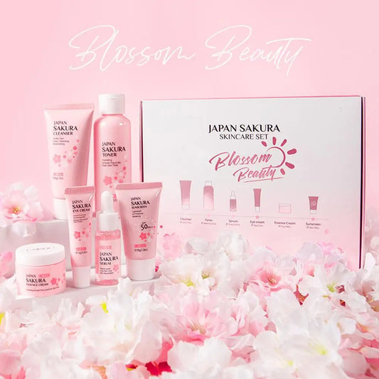 6pcs/Set Sakura Skin care pakket luxe