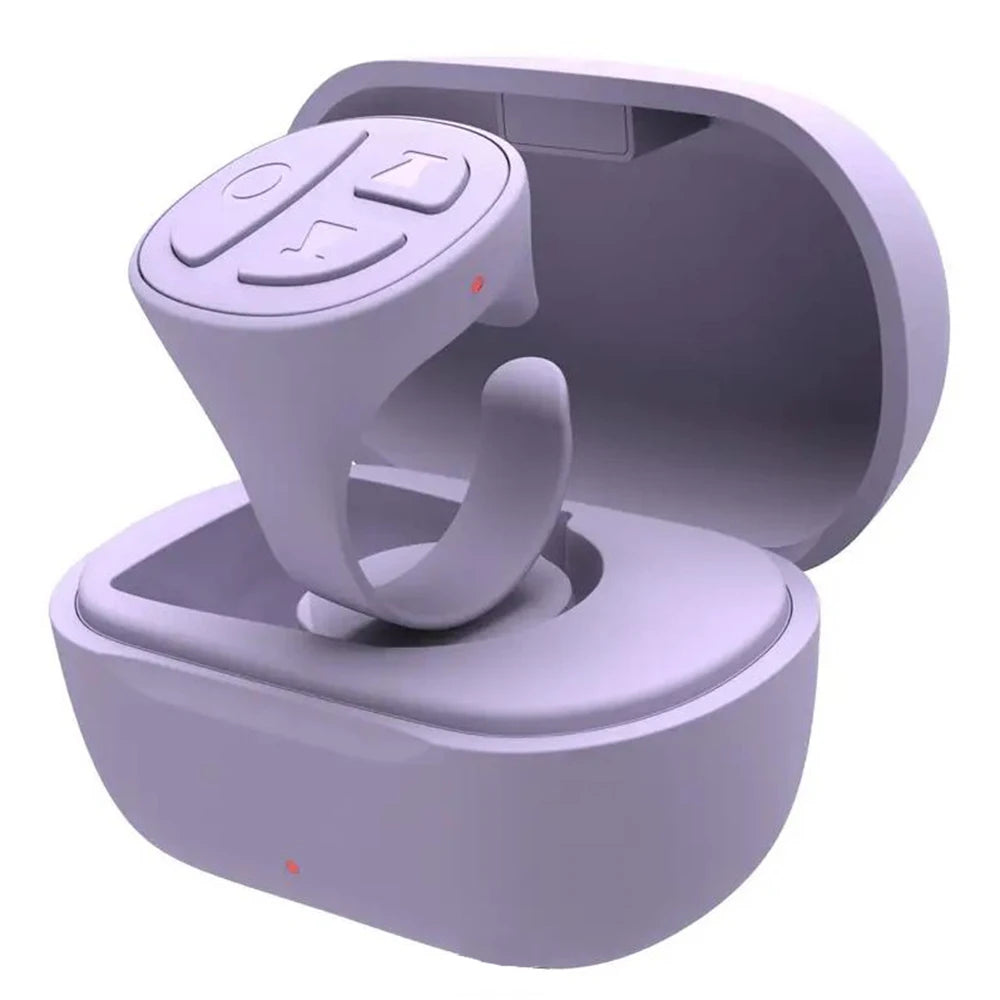 🎥 Titel: GITFOS™ Smart Scroll Ring – TikTok Remote, Auto Clicker & Camera Control in Één