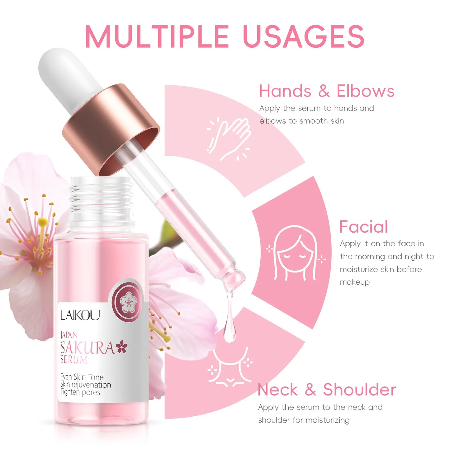 Cherry Blossom Sakura Glow Serum Essence