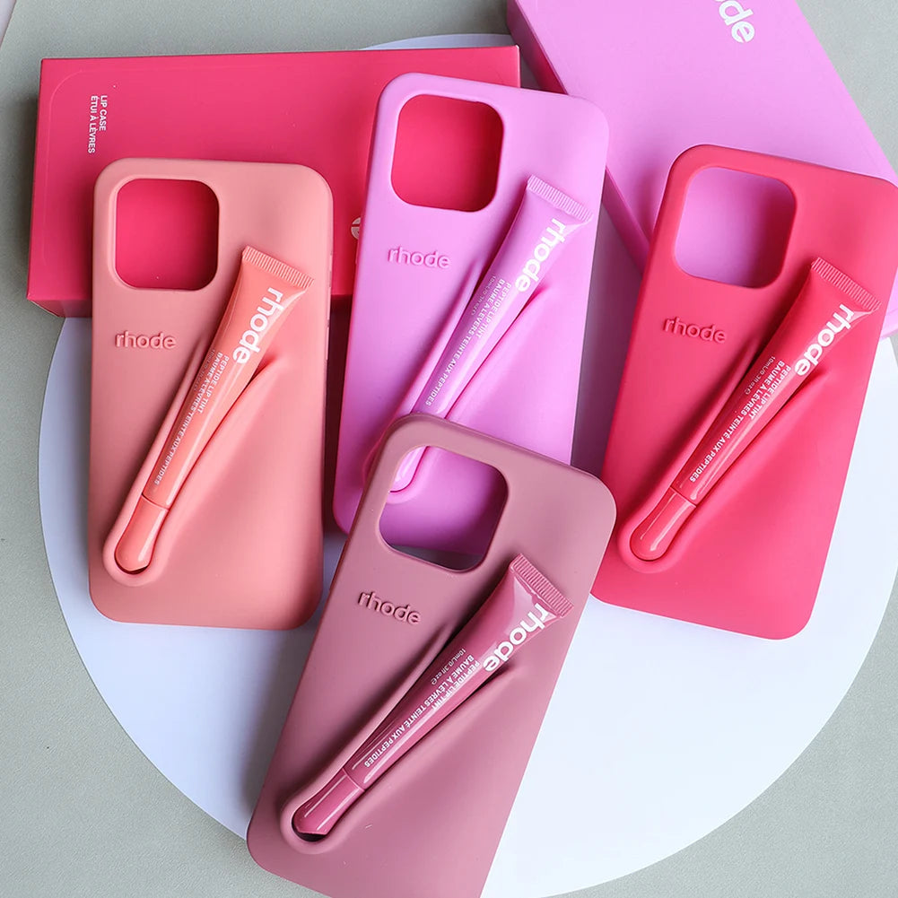 Glow Gloss Case™ – Telefoonhoesje met Ingebouwde Lipgloss