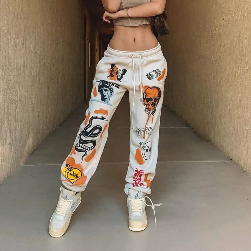 🧸 Y2K Cartoon Vibe Joggers – Be Bold. Be Playful. Be You.