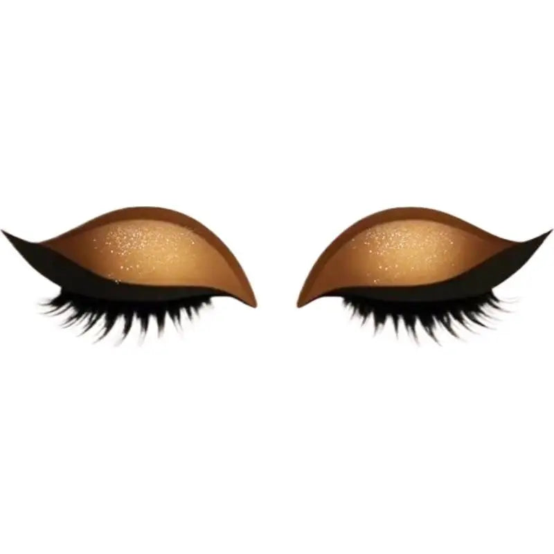 Lazy wimpers Glam™ – 2-in-1 Eyeshadow & Eyelash Stickers | Waterproof & Longlasting