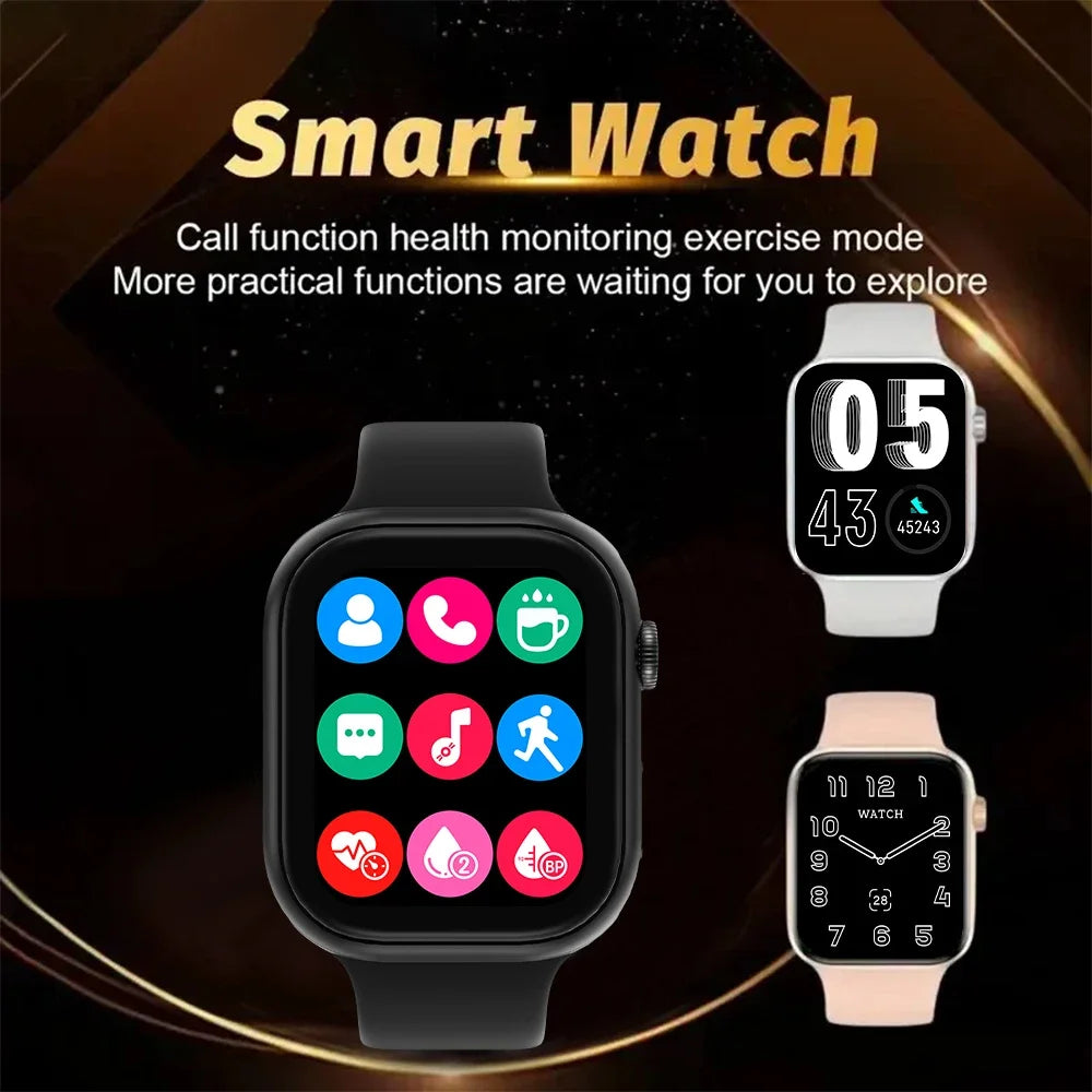 2025 new GlowWatch™ i8 Smart – Luxe Fashion Smartwatch met Callfunctie & Health Tracker smartwatch
