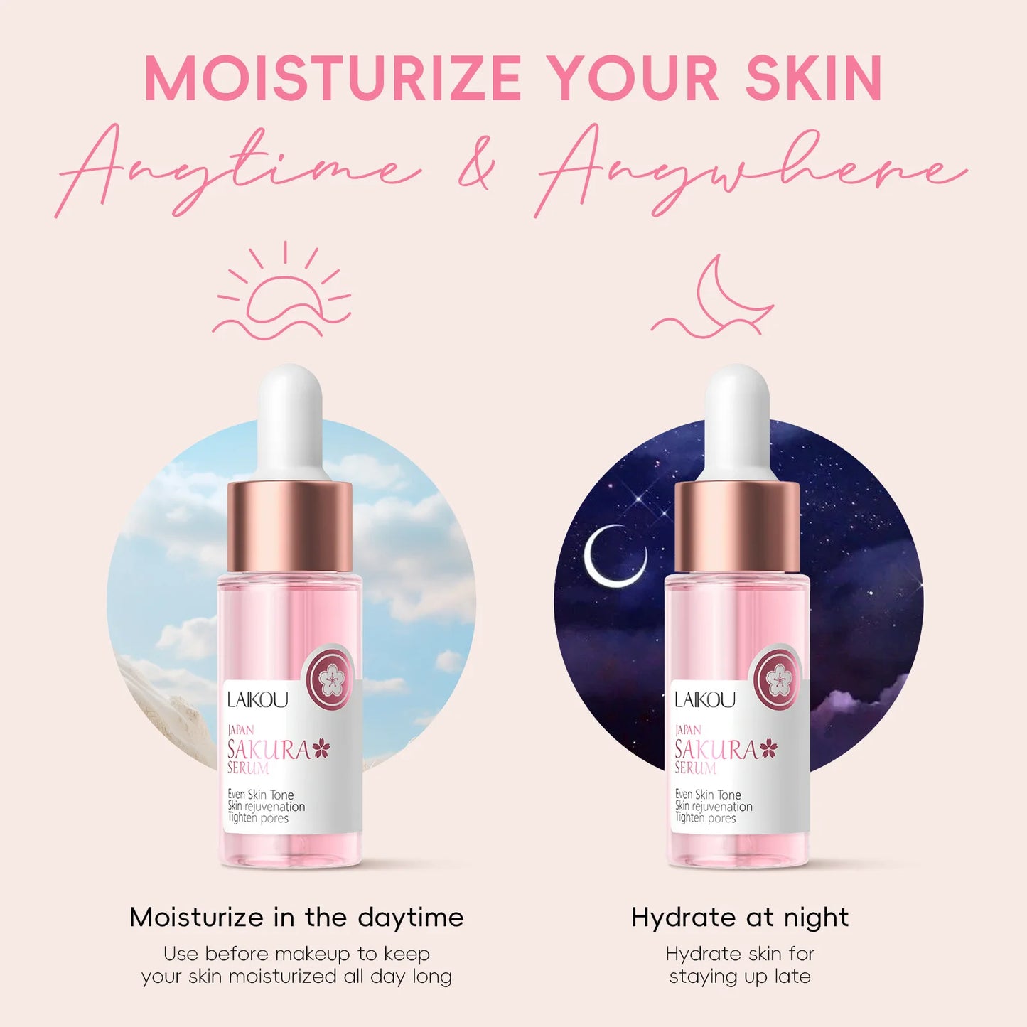 Cherry Blossom Sakura Glow Serum Essence