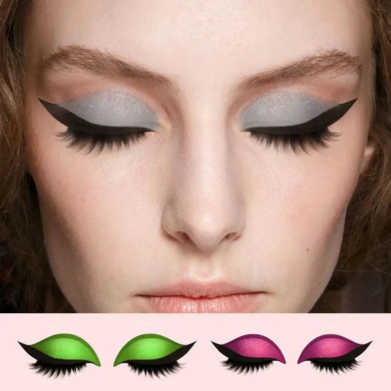 Lazy wimpers Glam™ – 2-in-1 Eyeshadow & Eyelash Stickers | Waterproof & Longlasting