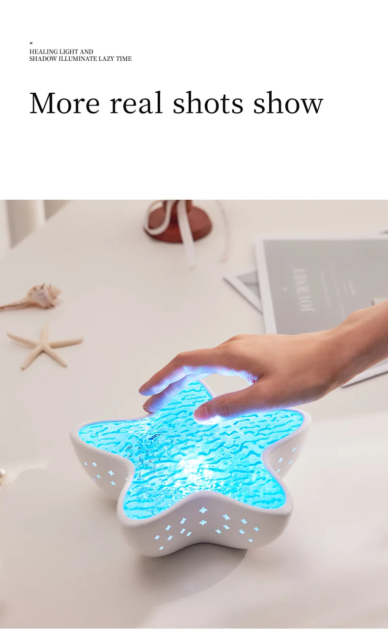 πβ¨ Starfish Ocean Projector Lamp β Haal de zee in je kamer
