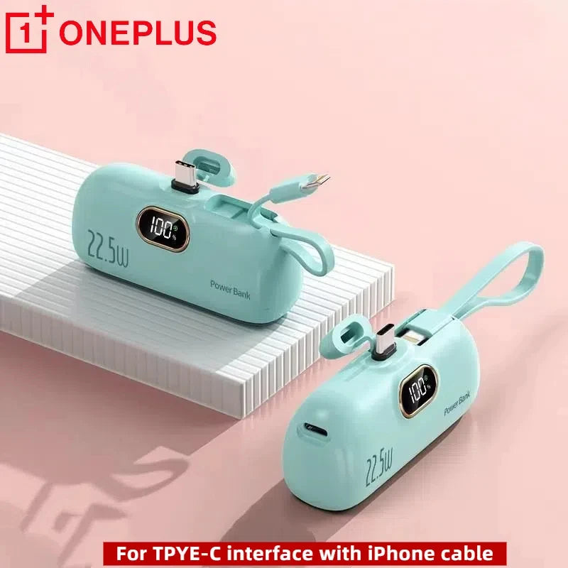Telefoon snel leeg? 22.5W SuperCharge Powerbank – Stijlvol, Snel & Ready To Go!