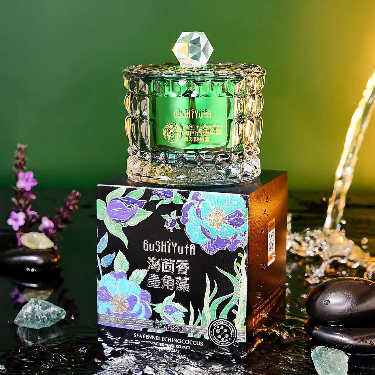 🌿 Glowtok Matcha Crystal Scrub – Smooth, Bright, Glow