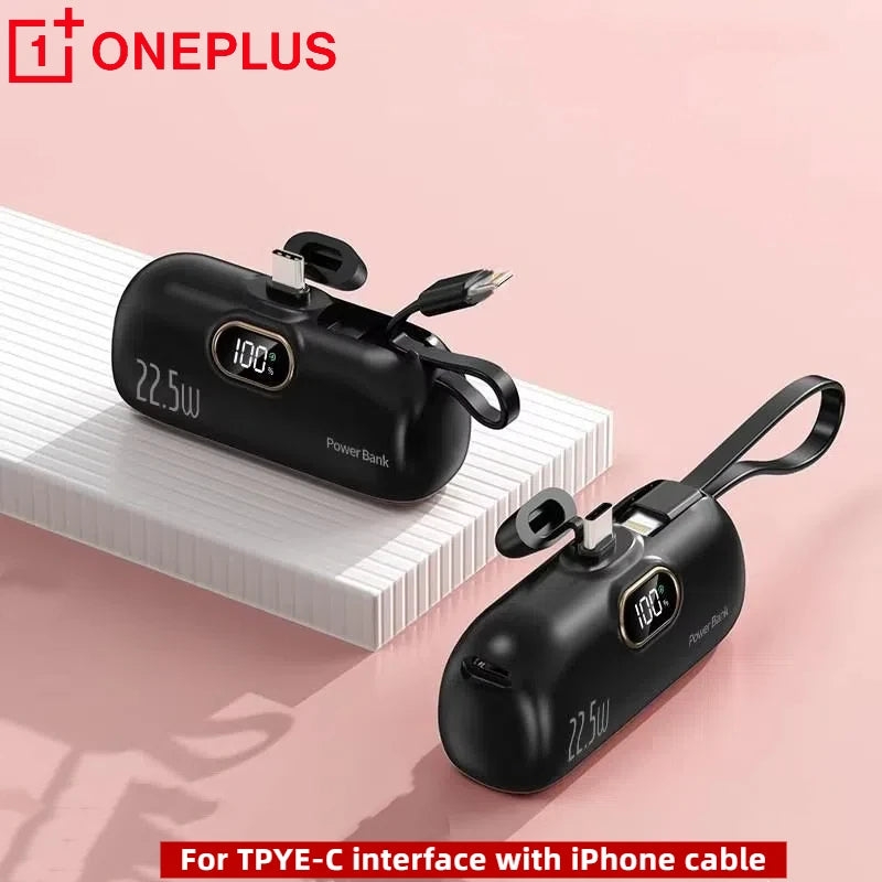 Telefoon snel leeg? 22.5W SuperCharge Powerbank – Stijlvol, Snel & Ready To Go!