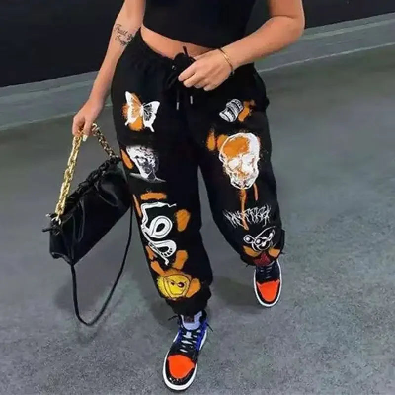 🧸 Y2K Cartoon Vibe Joggers – Be Bold. Be Playful. Be You.