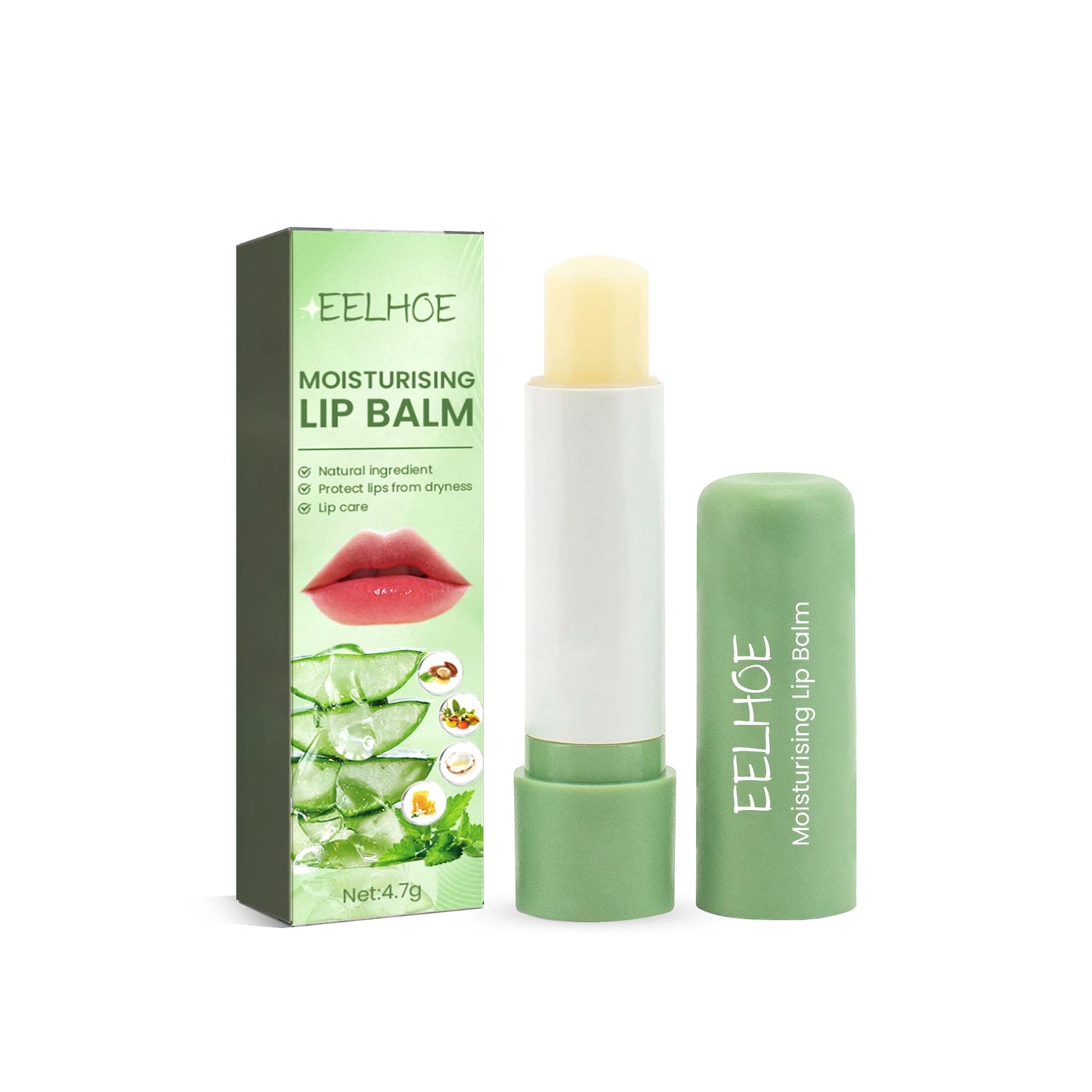 Kiss Me Softly β Aloe Lip Balm met Kokos & Shea