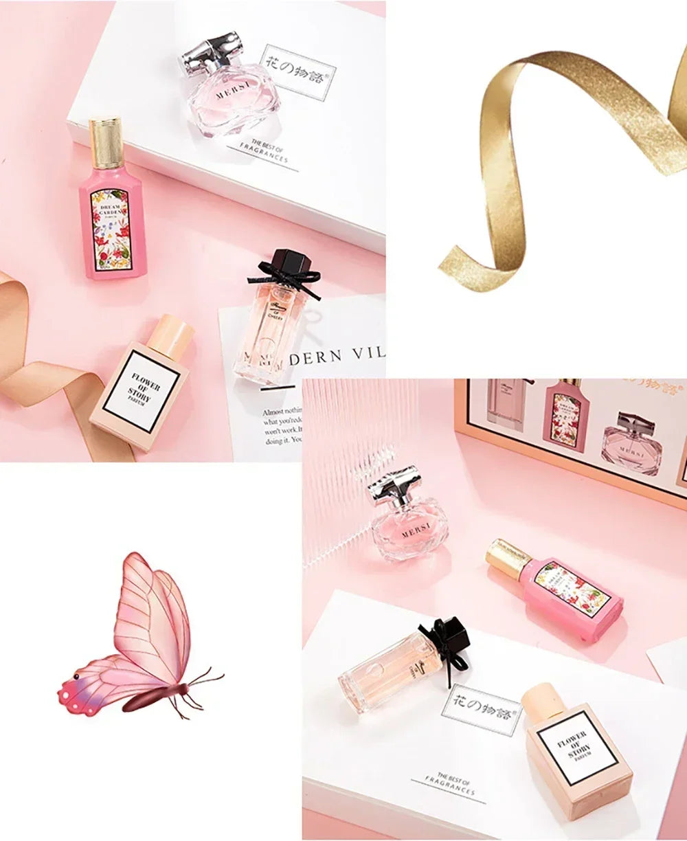 🩷GlowTok Mini Parfum Set – Flower Fantasy Edition
