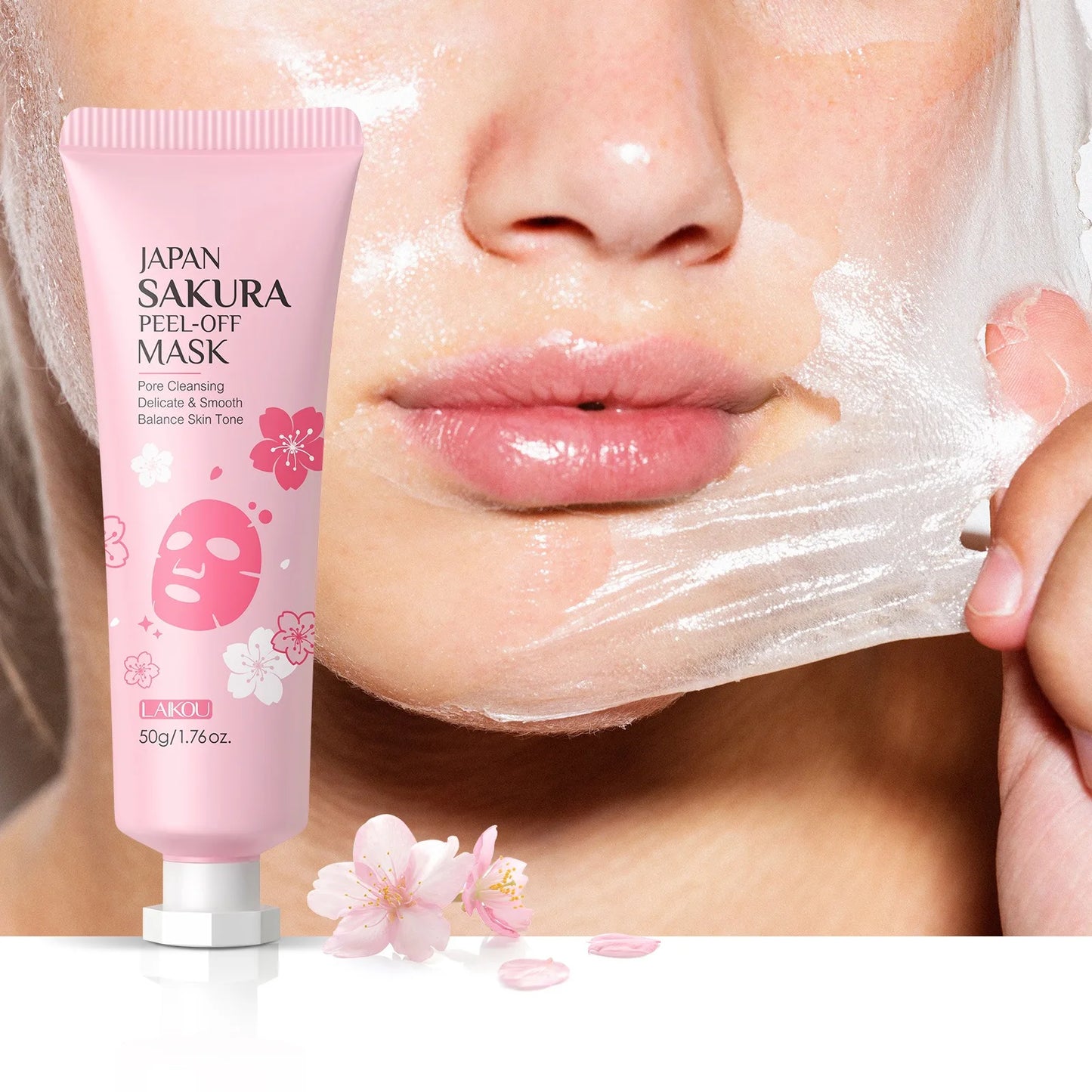 Sakura peal off mask diepe reiniging