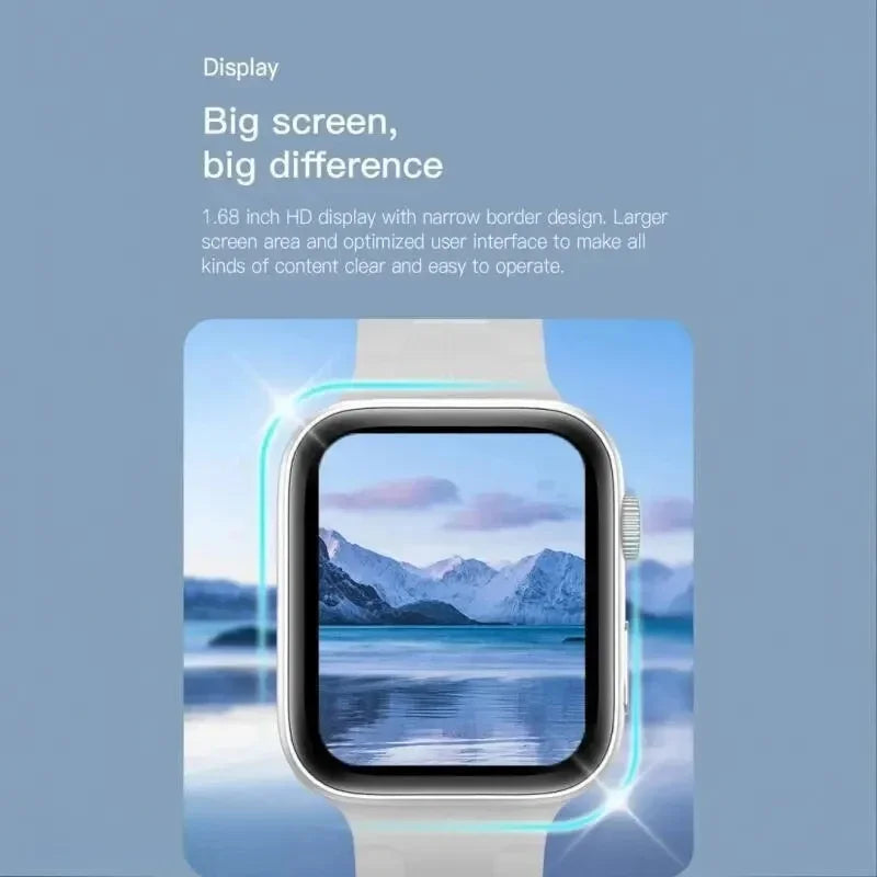 2025 new GlowWatch™ i8 Smart – Luxe Fashion Smartwatch met Callfunctie & Health Tracker smartwatch