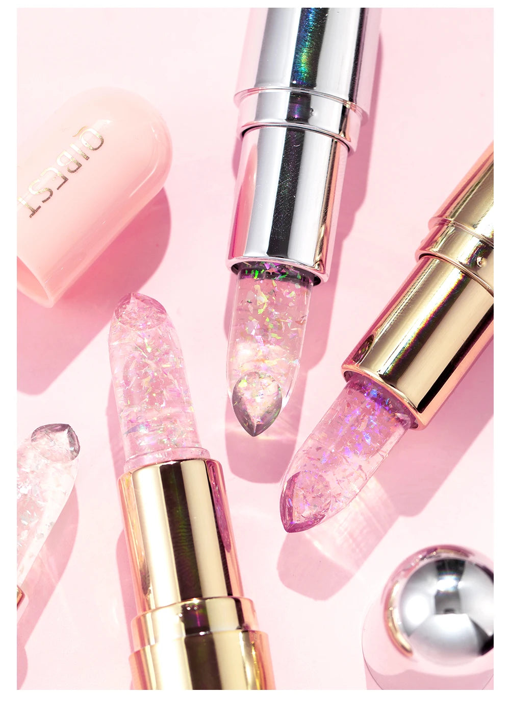 ๐ Glow Glam Glitter Lipstick โ Sparkle That Stays
