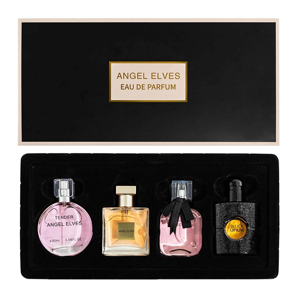 β¨π Mini Luxe Parfum Giftset β 4 Iconische Geuren in 1 Chique Box