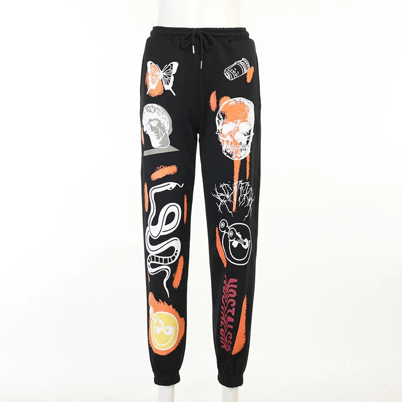 🧸 Y2K Cartoon Vibe Joggers – Be Bold. Be Playful. Be You.