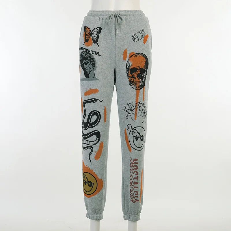 🧸 Y2K Cartoon Vibe Joggers – Be Bold. Be Playful. Be You.