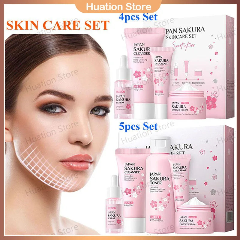 Sakura Beauty Set (4 of 5-delig) gift set