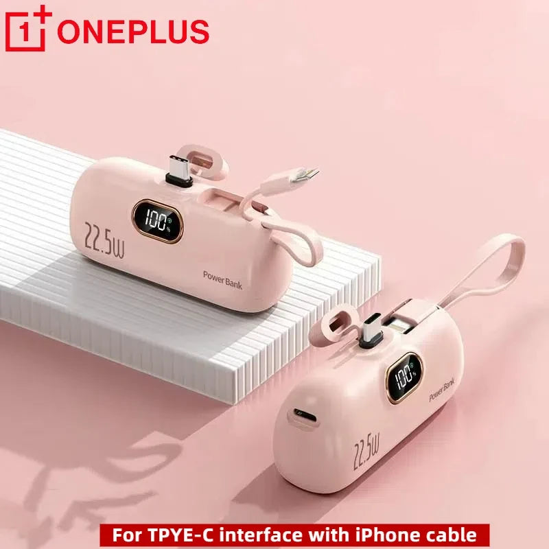 Telefoon snel leeg? 22.5W SuperCharge Powerbank – Stijlvol, Snel & Ready To Go!