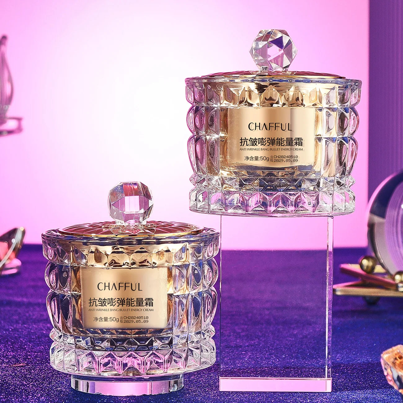π Glowtok Purple Energy Cream β Anti-Rimpel Luxe Boost