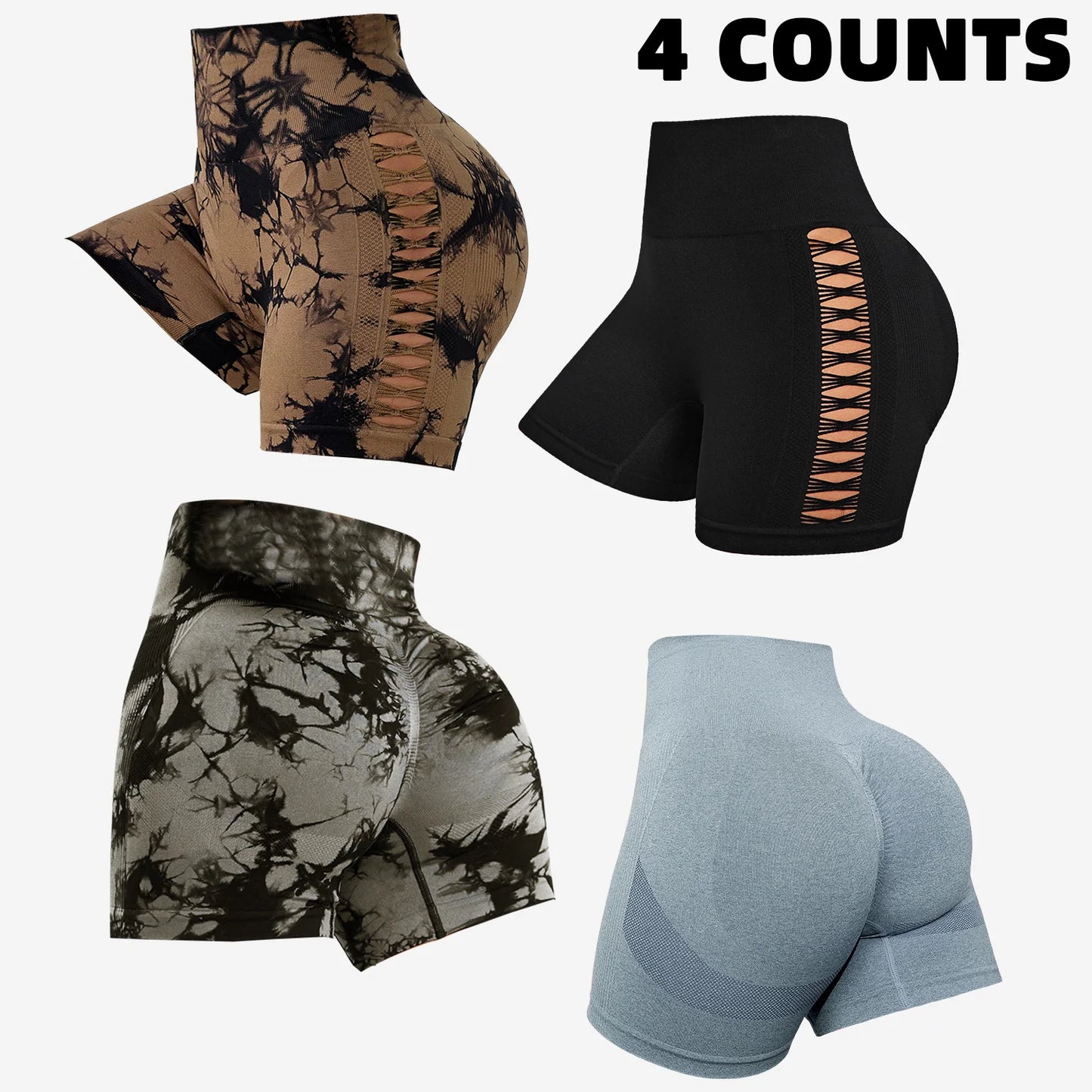πβ¨ Booty Glow Curve Boost fitness shorts