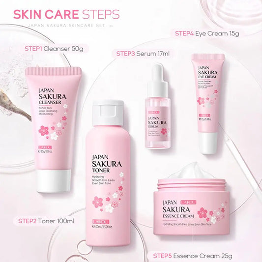 Sakura Beauty Set (4 of 5-delig) gift set