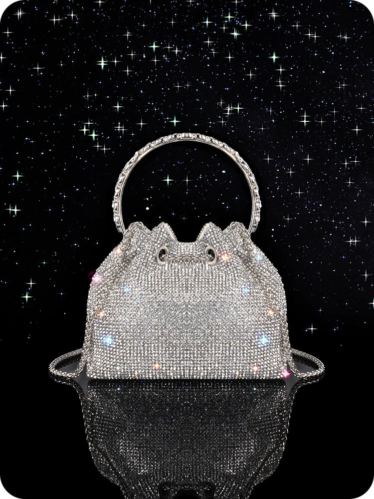 Unieke Glow Queen Diamanten Tas