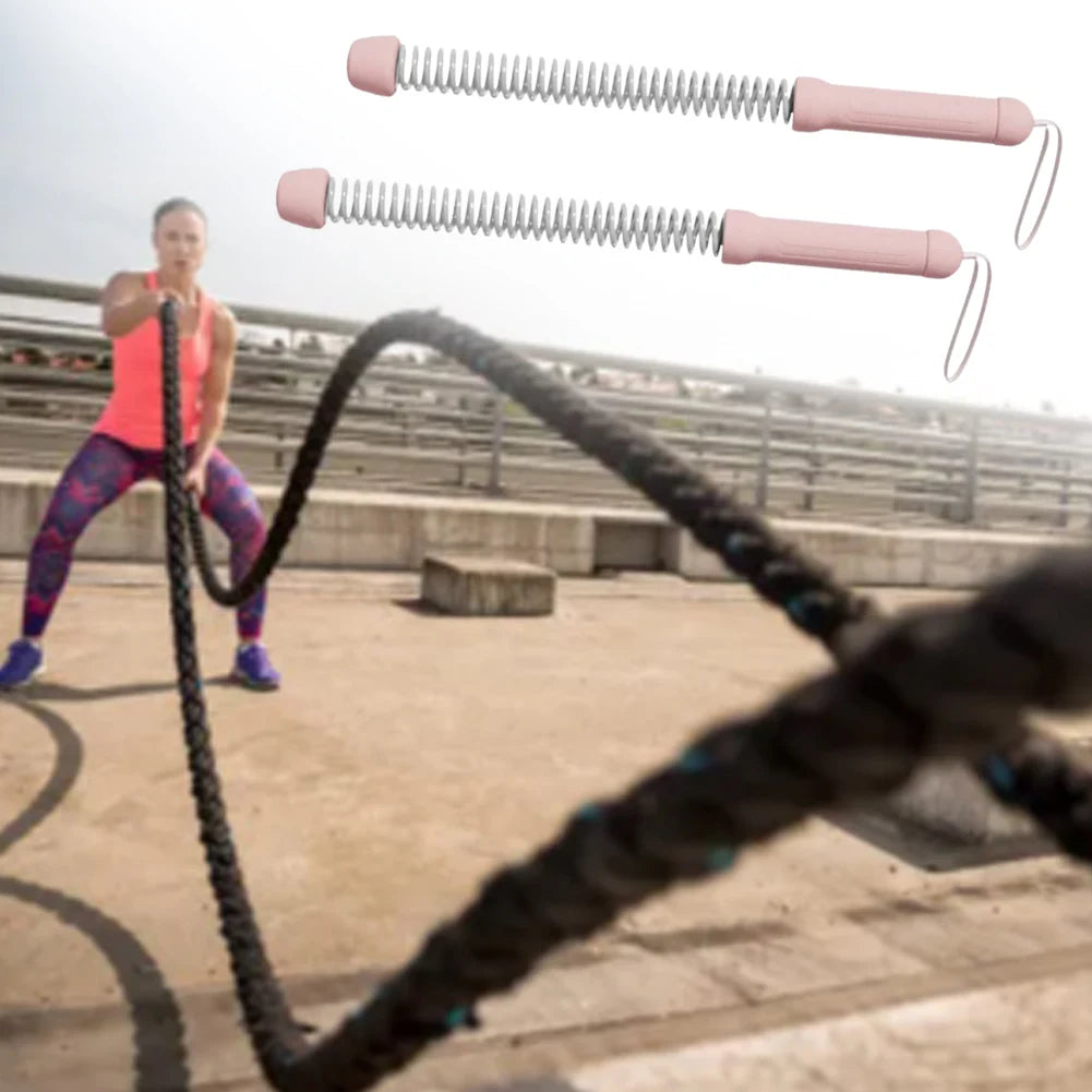 🔥 Power Draadloos Fitness Touw – Indoor Battle Rope zonder Gedoe