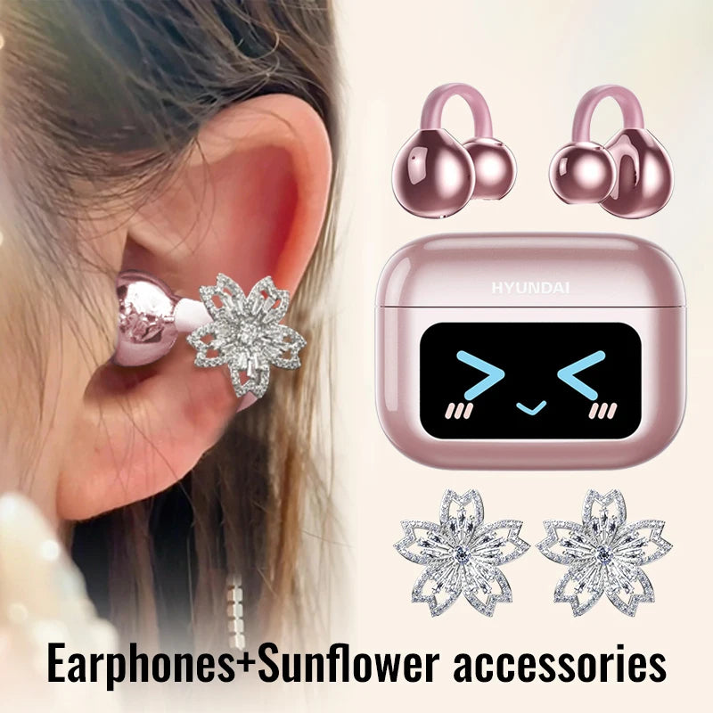💎 NR 1 viral tiktok Luxe Touch Earbuds – Sieraad & Geluid in Eén draag ze ook omdat je ze mooi vind!