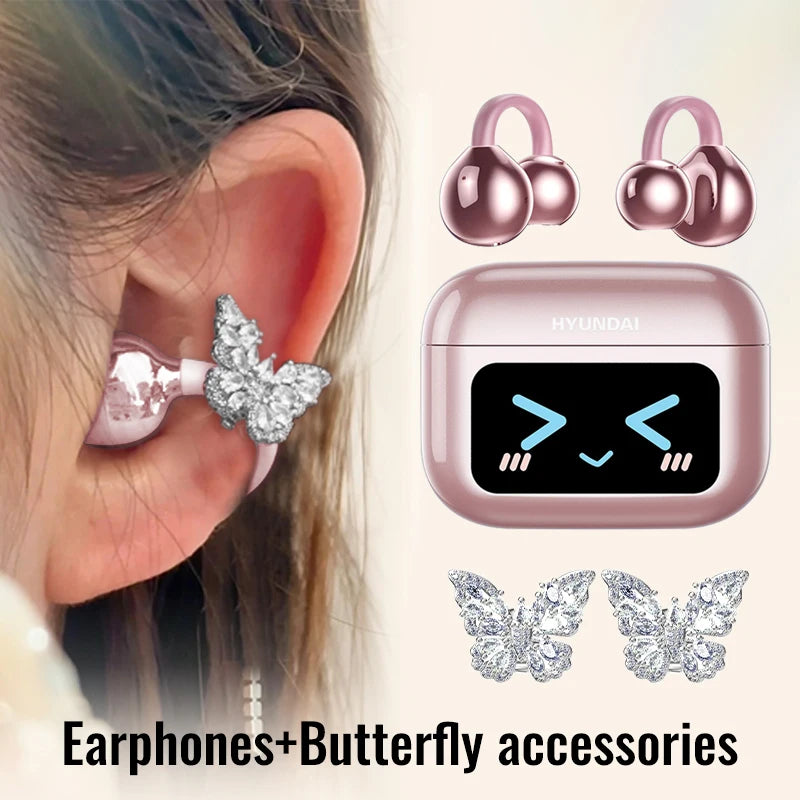 💎 NR 1 viral tiktok Luxe Touch Earbuds – Sieraad & Geluid in Eén draag ze ook omdat je ze mooi vind!